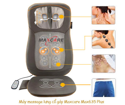 Đệm massage toàn thân Maxcare Max-635 Plus