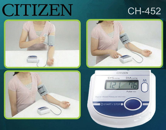 Máy đo huyết áp bắp tay Citizen 