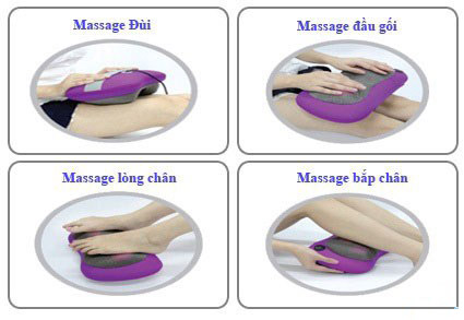 Gối massage Shachu có rất nhiều tác dụng