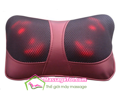 Sử dụng gối massage hồng ngoại massage giảm đau