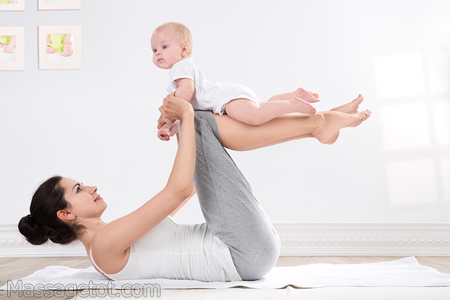 Rèn luyện cơ thể rất tốt cho phụ nữ sau sinh